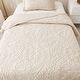 preview thumbnail 85 of 106, MarCielo 3 Piece Cotton Oversized Bedspread Quilt Set Tmonica