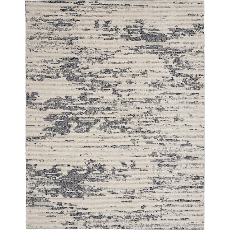 Nourison Textured Contemporary Abstract Area Rug