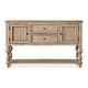 preview thumbnail 10 of 9, Furniture of America Trenden Modern Farmhouse Solid Wood 2-Drawer Storage Server
