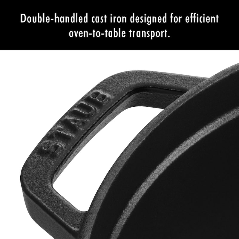 STAUB Cast Iron 5.5-qt Round Cocotte
