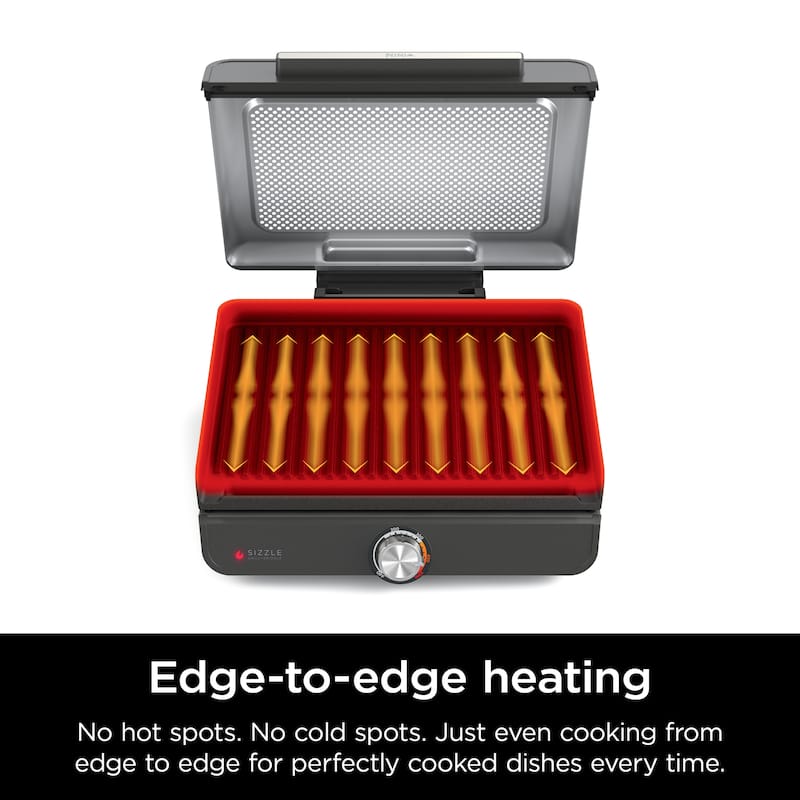 Ninja GR101 Sizzle Smokeless Indoor Grill & Griddle Bed Bath & Beyond 38935988