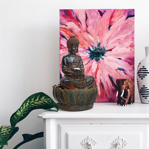 Design Toscano Endless Serenity Buddha Sculptural Fountain