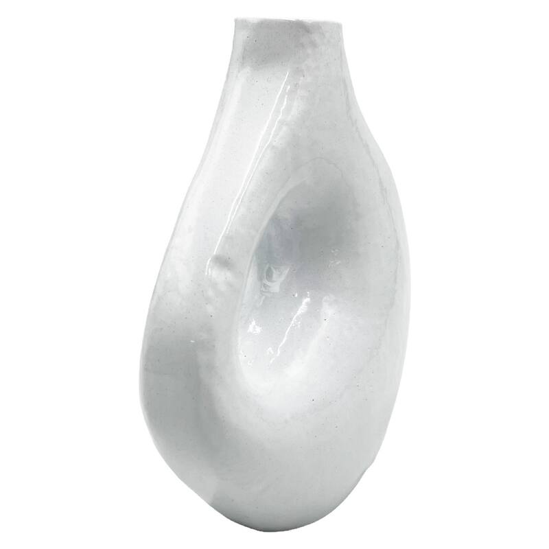 7.5 Inch Tall Decorative Handmade Aluminum Jug Flower Vase