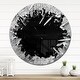 preview thumbnail 8 of 8, Strick & Bolton 'Abstract Broken Wall 3D Design' Metal Clock