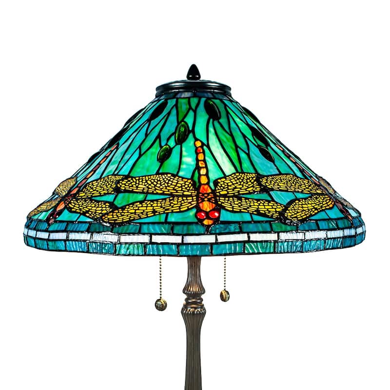 Sonata Dragonfly Tiffany Table Lamp