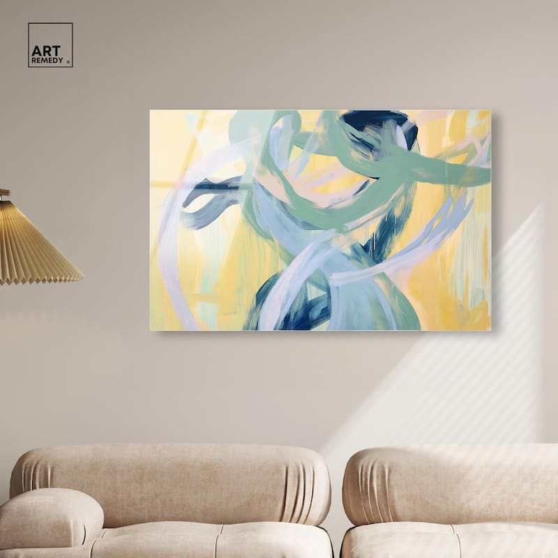 Entangled Embrace I Acrylic by Art Remedy, Ready to Hang
