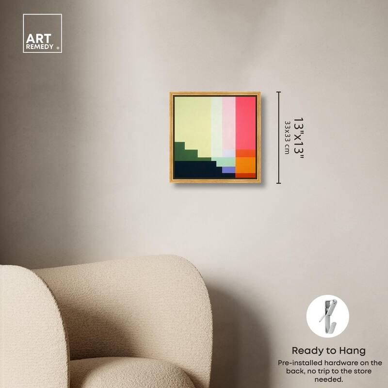 Rectilinear Rhapsody III Canvas by Art Remedy