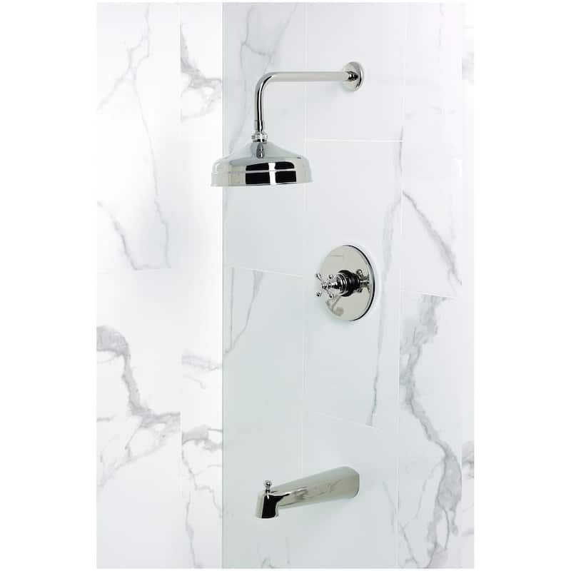 Kingston Brass KB633.BX Metropolitan Tub and Shower Trim Package with