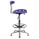 preview thumbnail 151 of 164, Vibrant Chrome Tractor Seat Drafting Stool