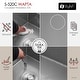 preview thumbnail 4 of 11, STYLISH 20 inch Stainless Steel Concealed Dual Mount Utility Prep Sink Dura-Tek