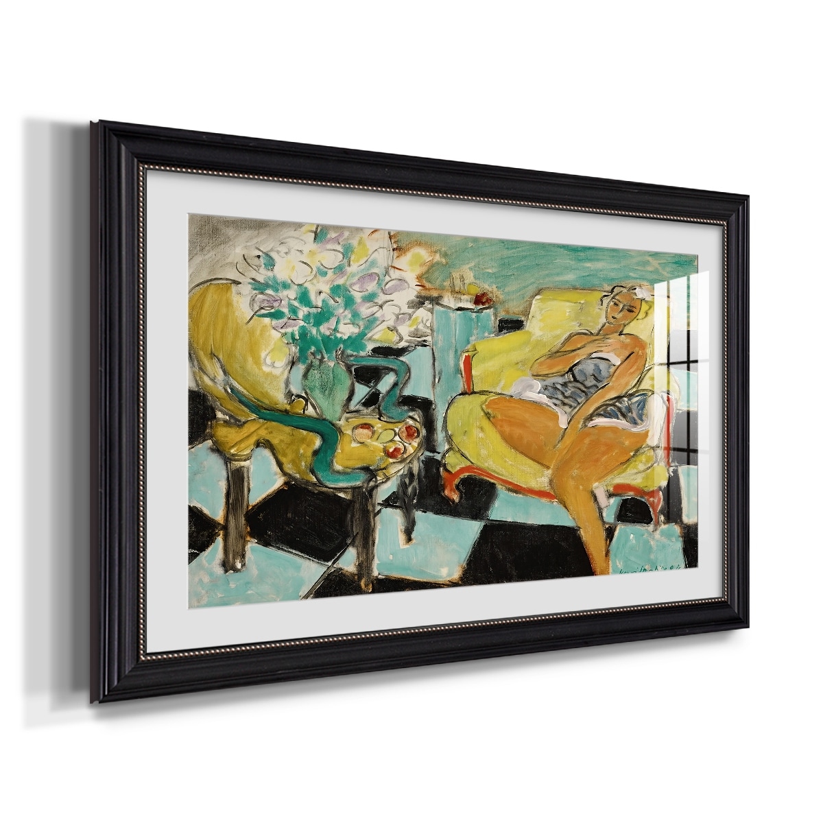 Seated-Woman-with-Flower-1942-