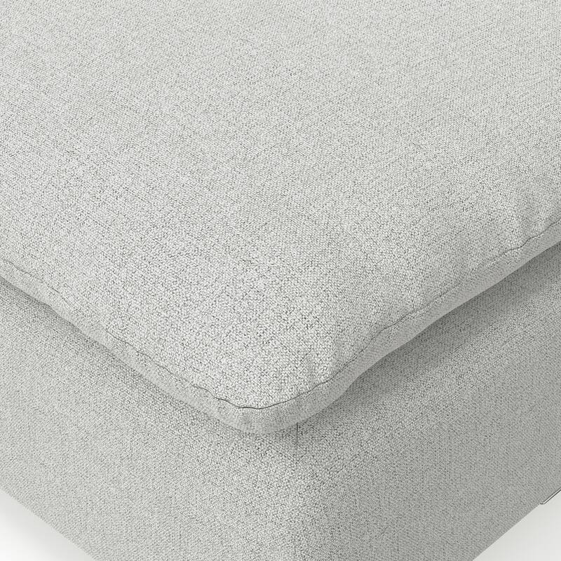 WYNDENHALL Marlee Corner Sofa Module in Velvety Chenille Performance Fabric