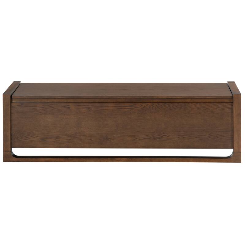 SAFAVIEH Couture Tyrell Wood Storage Bench - 60"W x 18"D x 18"H