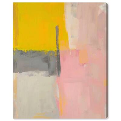 Tangerine Blush II Canvas by Art Remedy, Gallery Wrapped
