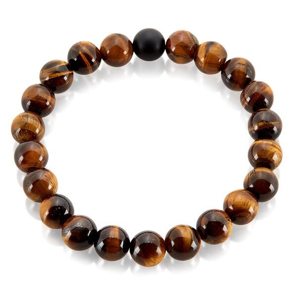 FB JEWELS Tiger's Eye Bead Stretch Bracelet FB JEWELS Tiger's Eye Bead Stretch Bracelet