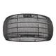 Option Matte Black with Modern Black Rattan