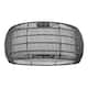 Option Matte Black with Modern Black Rattan