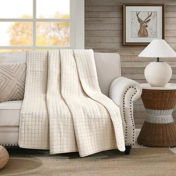 Floor Pillow Large Square Tufted Decorative Cushion. Faux
