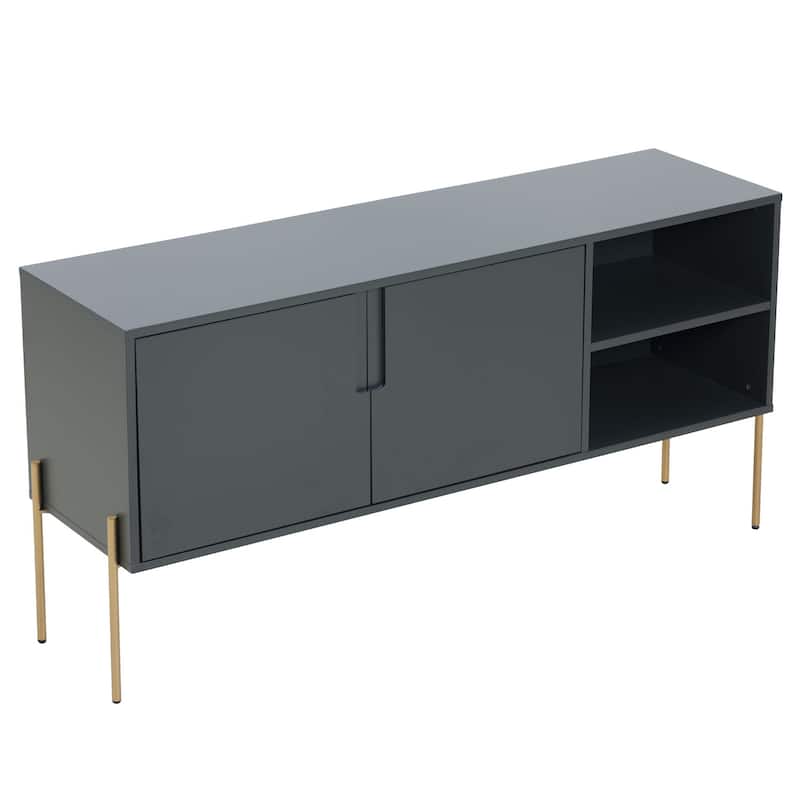 mid century Sideboard Buffet Table or TV Stand with storage
