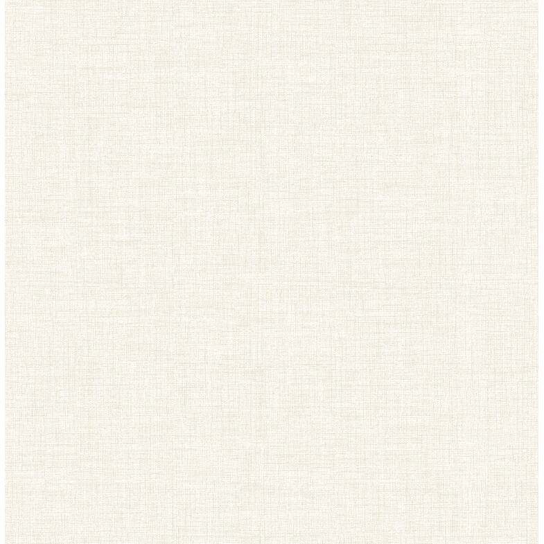 Advantage Wallis Off-White Faux Linen Wallpaper