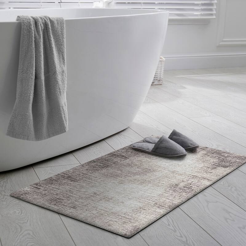 Indoor/Outdoor Rylee Modern Bordered Washable Rug