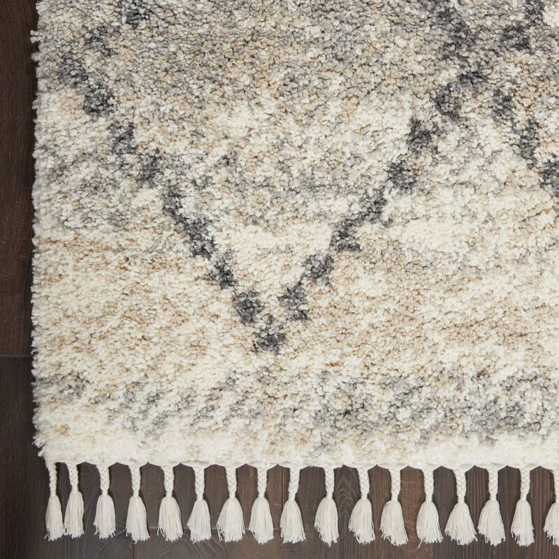 Carson Carrington Hjaltaryd Trellis Shag Area Rug