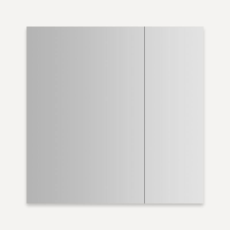 Robern MR3030D4E4L M Series Reserve 29-1/4" x 30" x 4" Left Swinging - Polished Edge