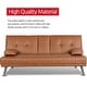 preview thumbnail 5 of 44, Yaheetech Modern Recliner Couch Faux Leather Futon Sofa Bed