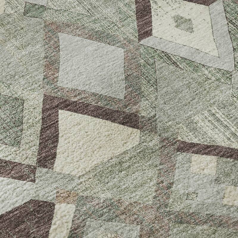 Premium Washable Super Soft Boho Geo Mayfield Rug