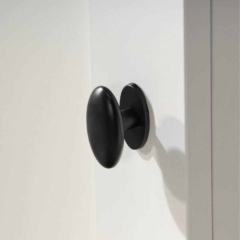 Engineered Wood Transitional Computer Desk Slide-Out Keyboard Tray