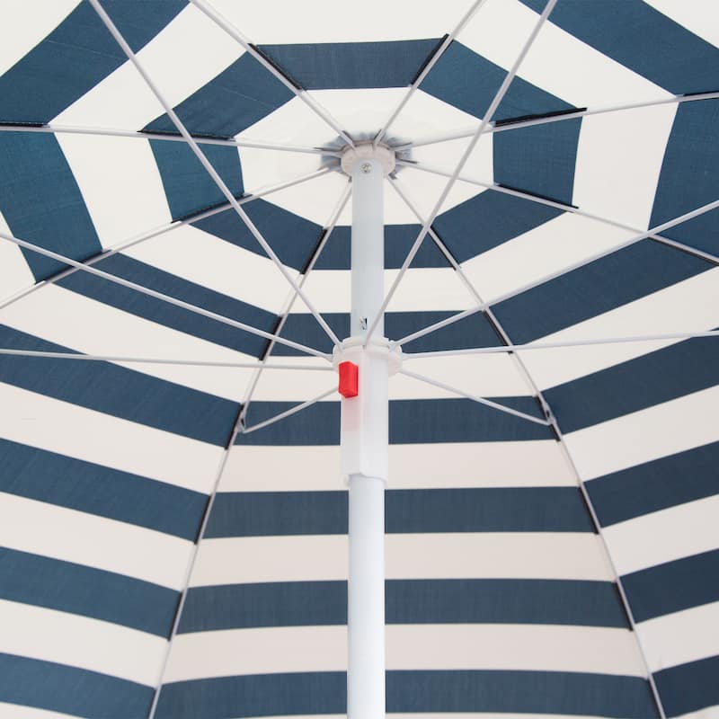 Stansport Picnic Table and Umbrella Combo - Brown