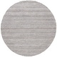 preview thumbnail 44 of 57, SAFAVIEH Handmade Ebony Gentiane Modern Wool Rug 6' Round - Grey - Round