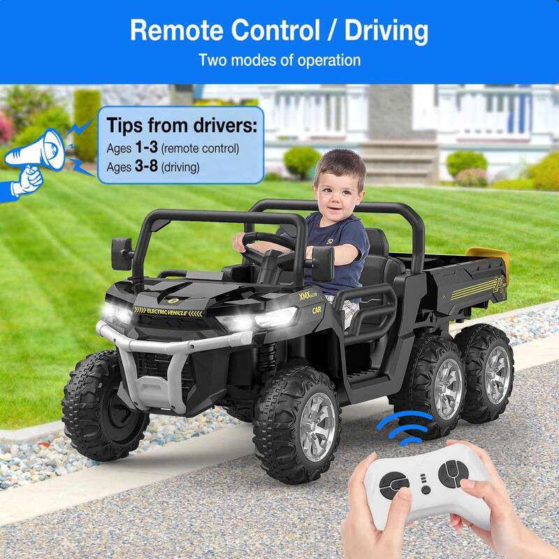 24V 2 Seater Ride On Dump Truck with Remote Control