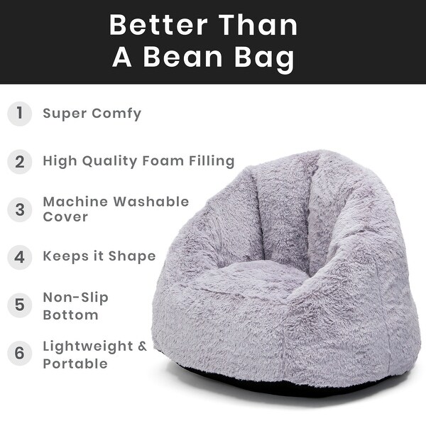 fluffy lounge chair