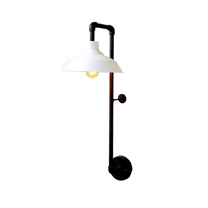 Metal Wall Sconce with Shade