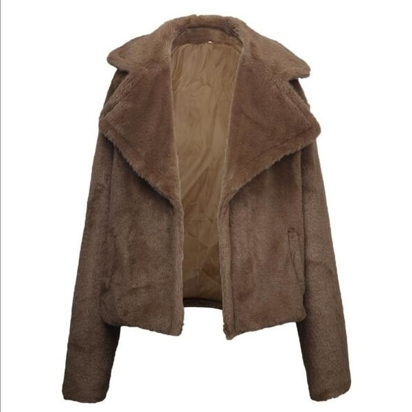 fur coat womens plus size