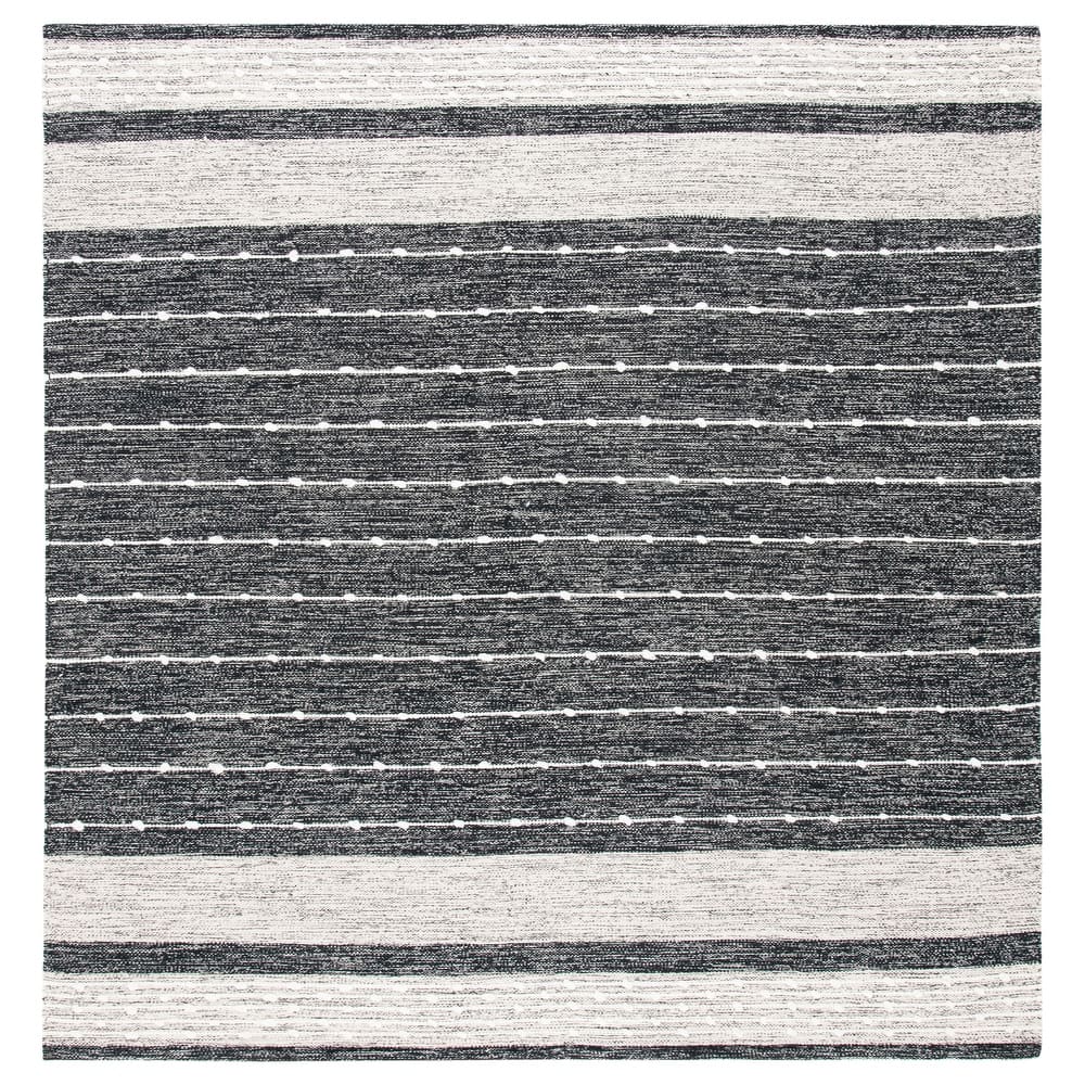 SAFAVIEH Handmade Striped Kilim Shandra Modern Cotton Rug -