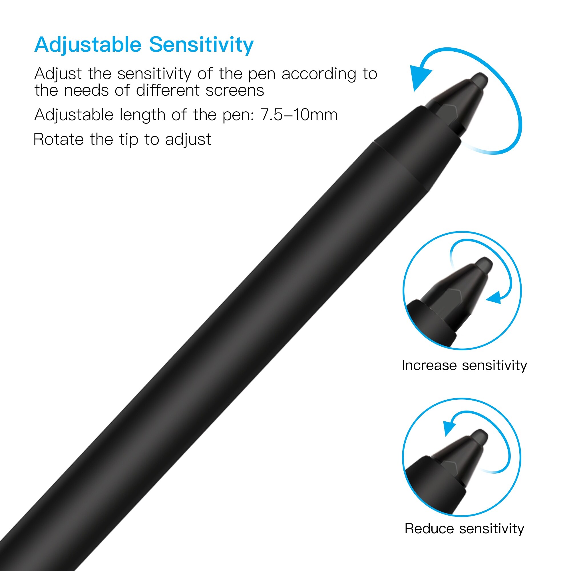 Shop Agptek Active Stylus Pen Android Ipad Ios Microsoft Tablet Compatible Accurate Writing Drawing Touch Screen Pencil Overstock 30581679
