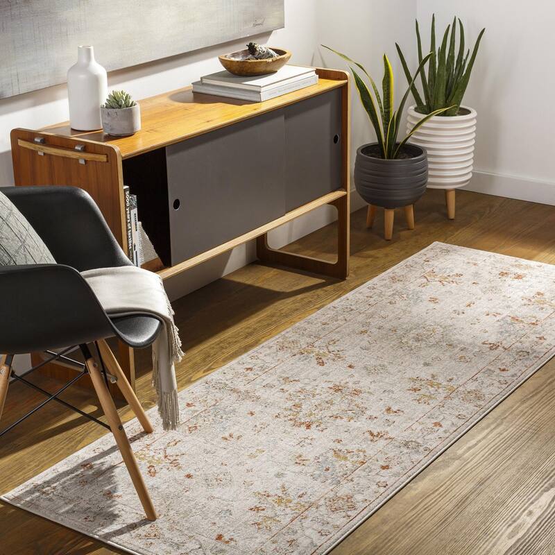 Livabliss Avant Garde Traditional Area Rug - 2' 7" x 7' 3" - Beige - Runner