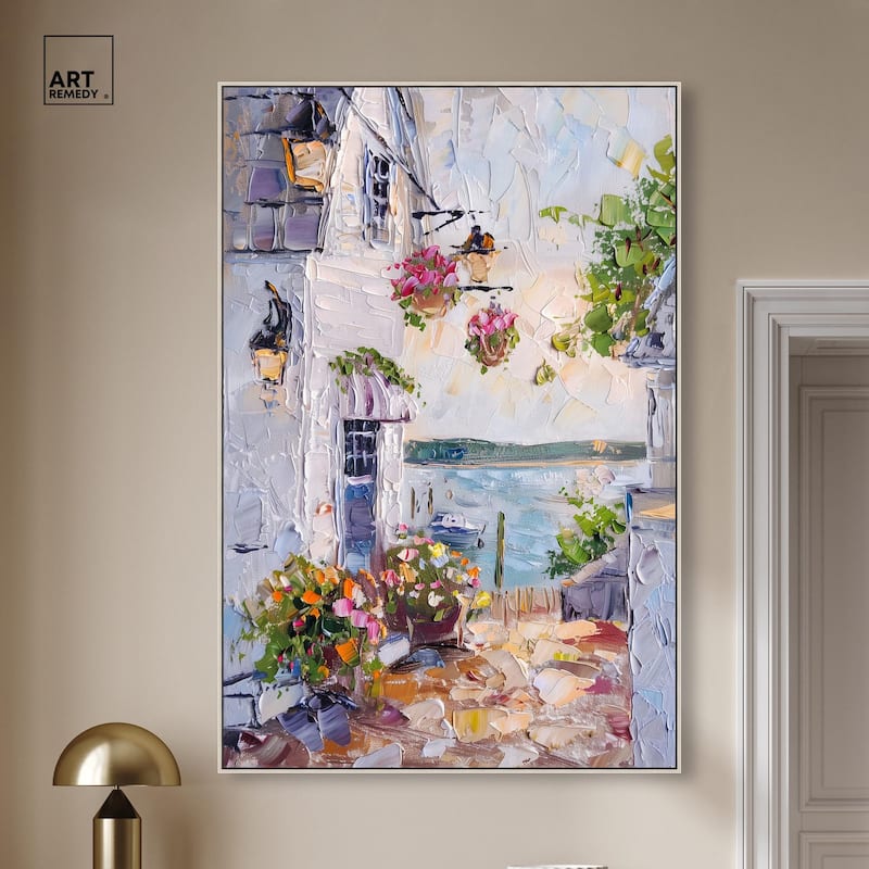 Harbor Hideaway I Canvas by Art Remedy
