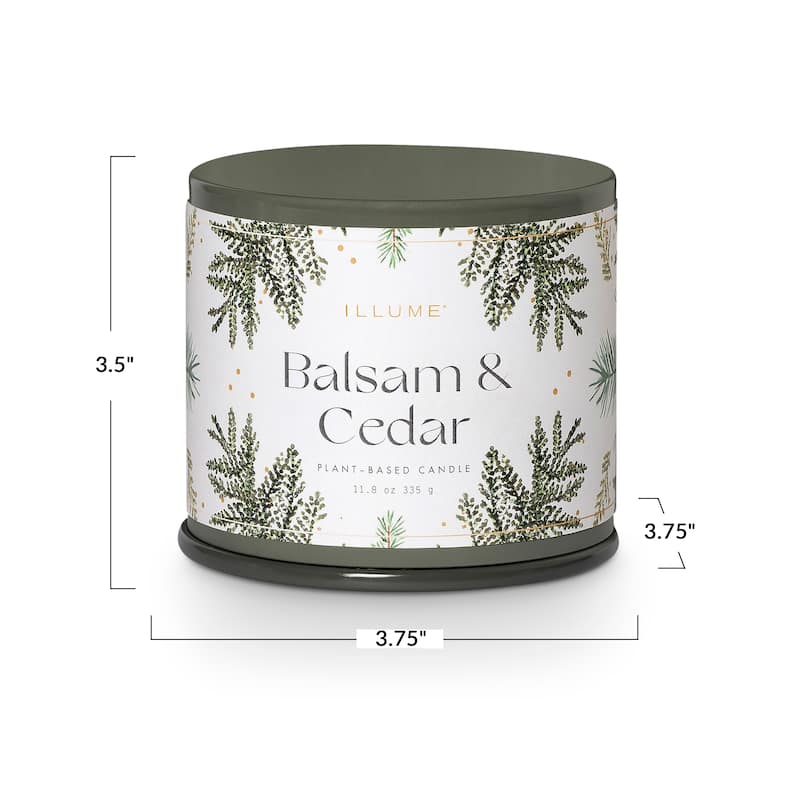 ILLUME Noble Holiday Balsam & Cedar Candle