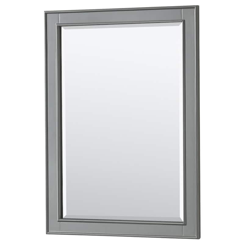 Deborah 72-inch Double Vanity, Quartz Top, 24-inch Mirrors