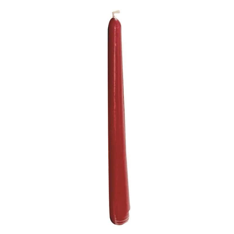 Red Taper Candles (Set of 12) - Red