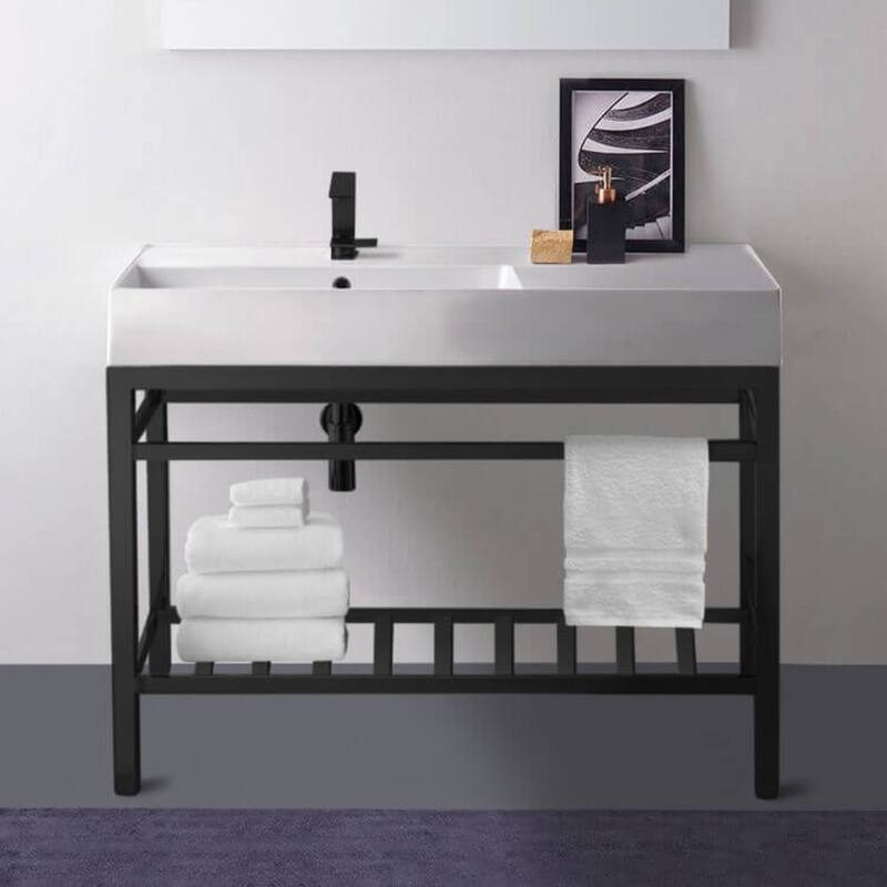 Nameeks Scarabeo 5119-CON2-No Hole Teorema 2 39-13/16" Rectangular