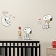 preview thumbnail 3 of 2, Bedtime Originals Snoopy Love Wall Decals/Stickers w/ Woodstock, Stars, & Moon