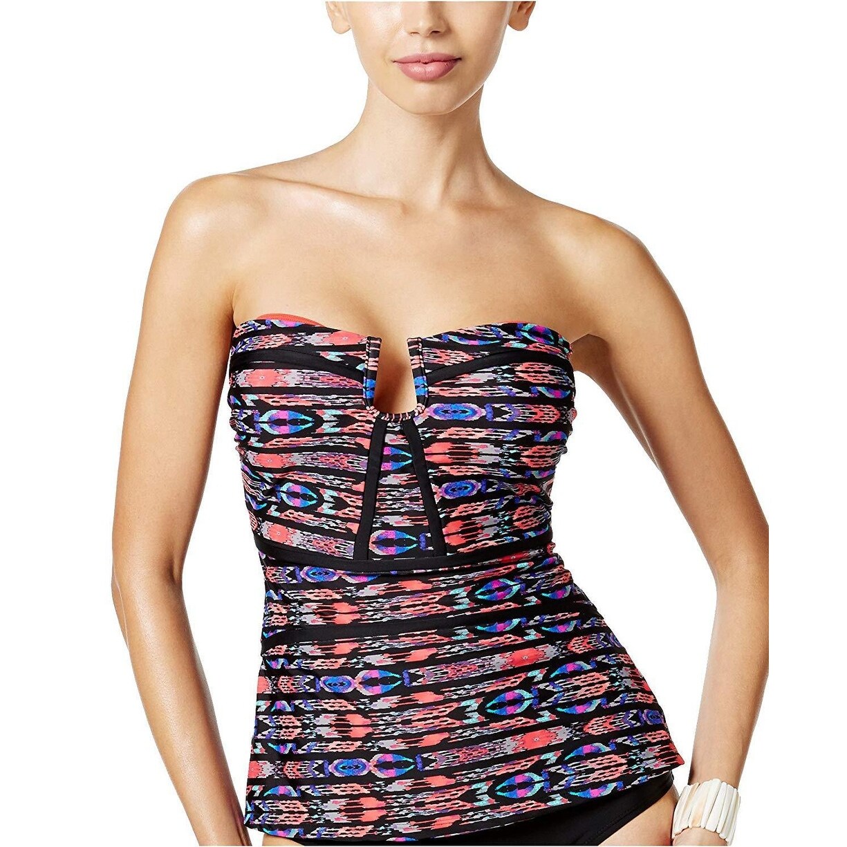 Shop Island Escape Women S Antigua Printed Tankini Top Multi 10