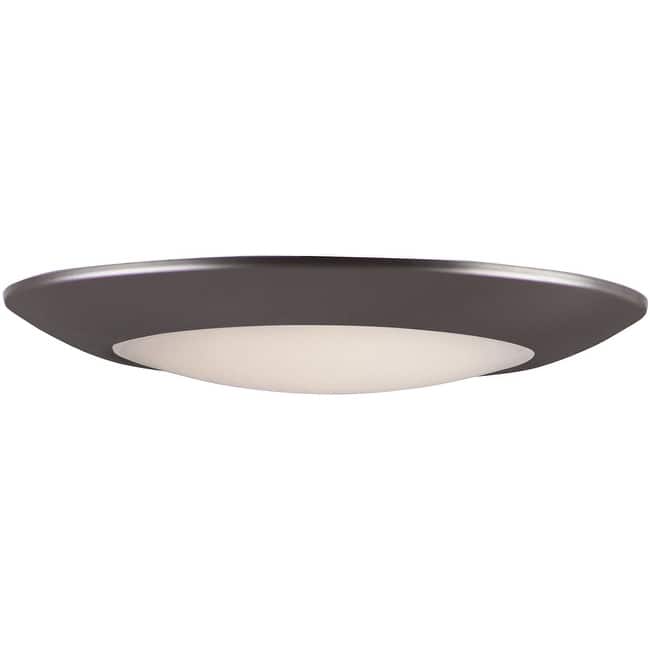 Maxim 87643WT Diverse 8" Wide LED Flush Mount Bowl Outdoor Ceiling
