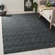 preview thumbnail 1 of 30, SAFAVIEH Handmade South Hampton Denica Casual Polyester Rug 4' x 6' - Black