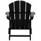 preview thumbnail 39 of 129, POLYTRENDS Laguna All Weather Poly Outdoor Adirondack Chair - Foldable (Set of 2)