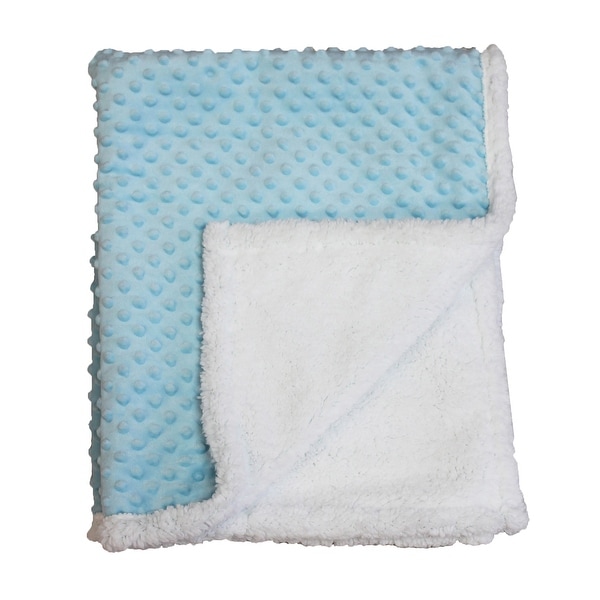 Sherpa baby blanket best sale
